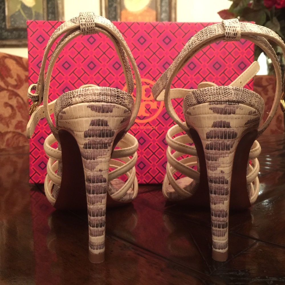 NEW $295 Tory Burch Charlene Caged Sandals 10.5 - Picture 3 of 8
